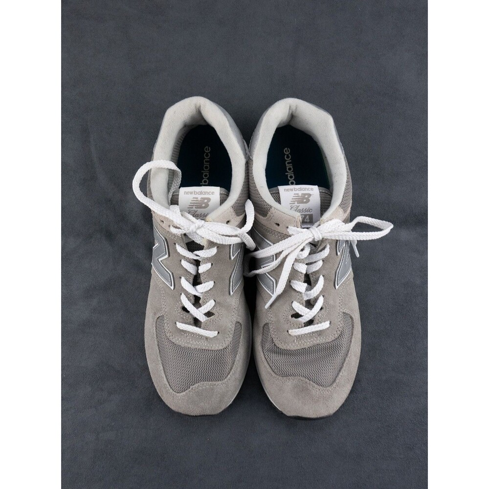 New Balance 574 Shoes Mens 10.5 D Gray Athletic Running Walking Sneakers Retro - Picture 5 of 12